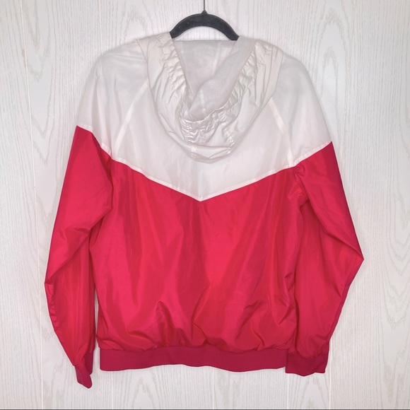 Riflessi Collection Premium Edition Windbreaker Jacket Pink and White - Picture 9 of 14